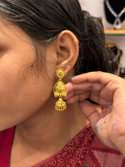 Gold Plated Earring (24K)D22