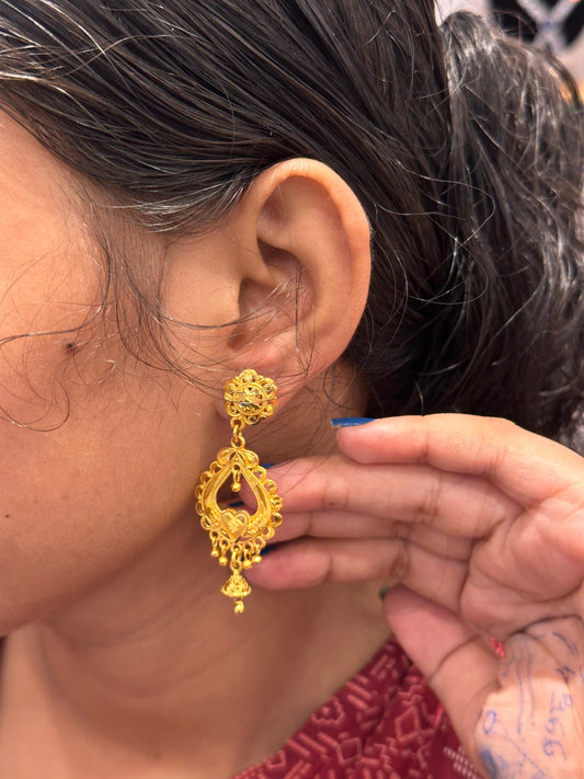 Gold Plated Earring (24K)D21