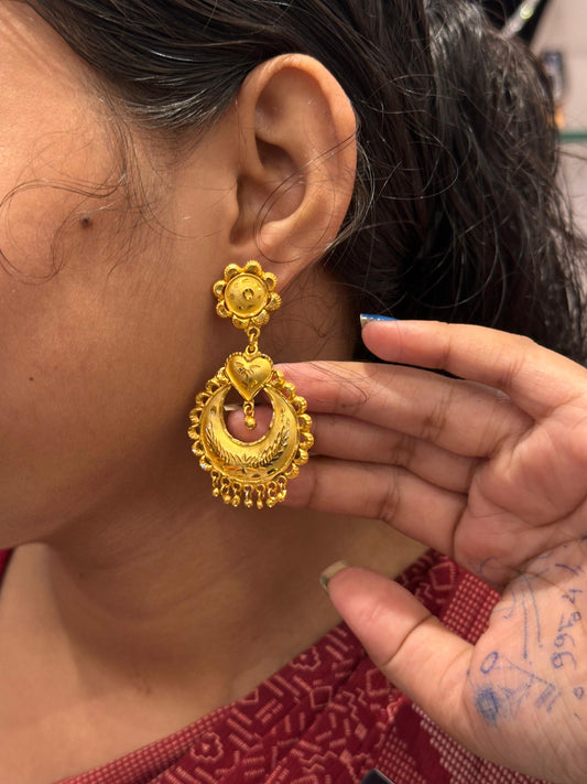 Gold Plated Earring (24K)D18