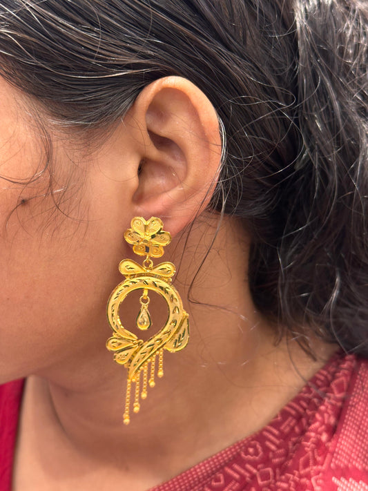 Gold Plated Earring (24K)D6