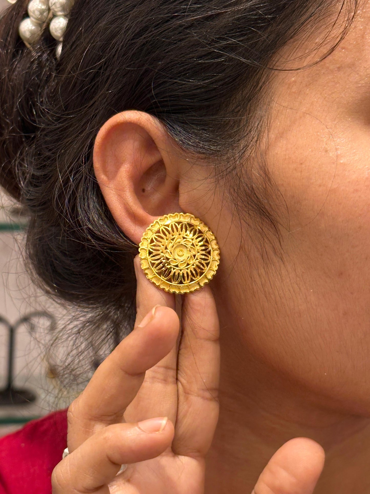 Gold Plated Earring (24K)D29