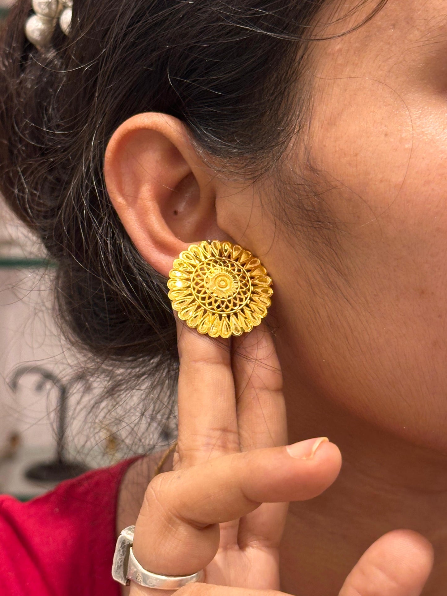 Gold Plated Earring (24K)D28