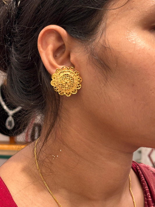 Gold Plated Earring (24K)D26