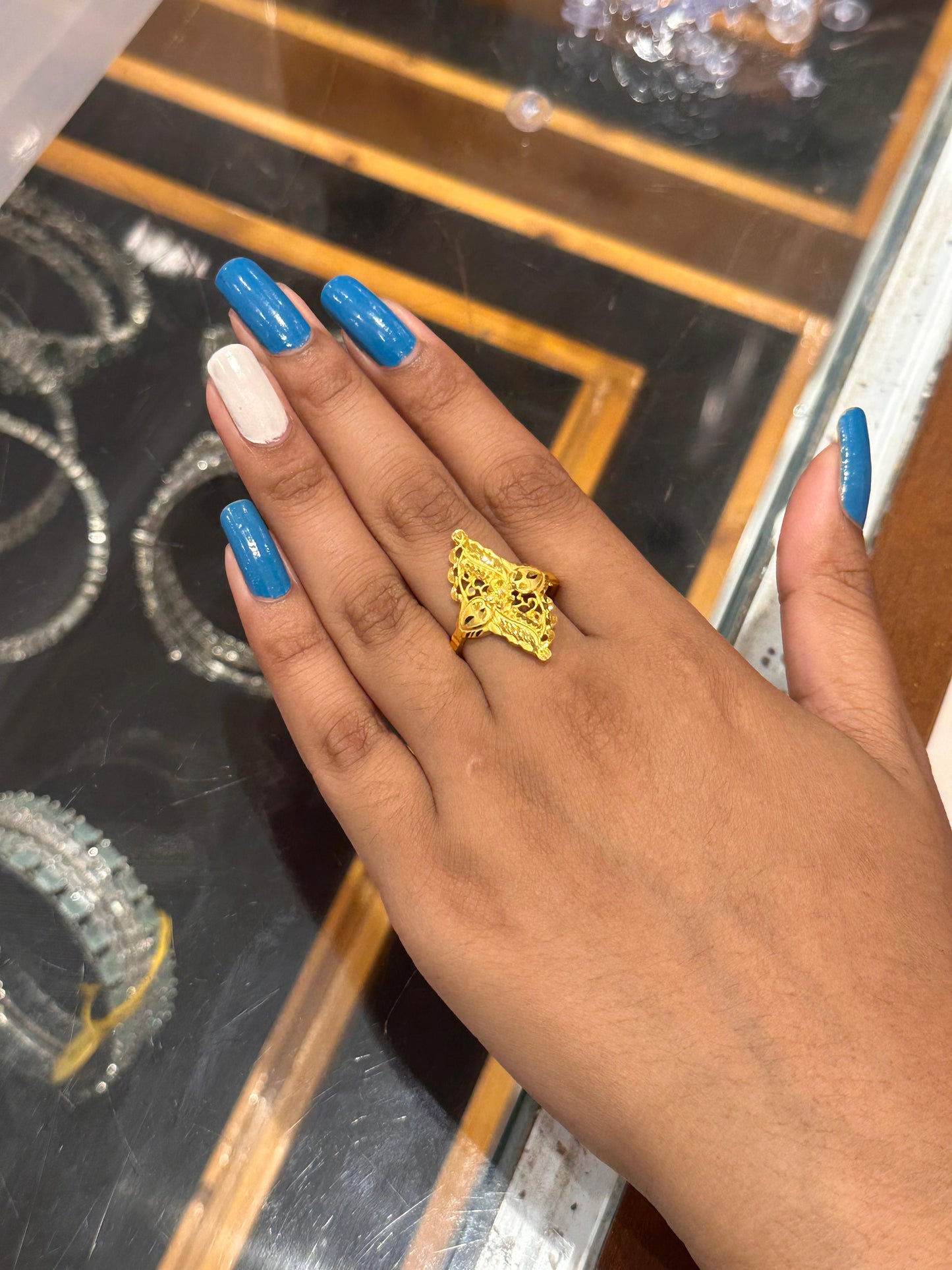 Fingering Gold Plated D29