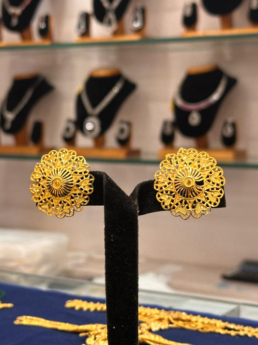 Gold Plated Earring (24K)D34