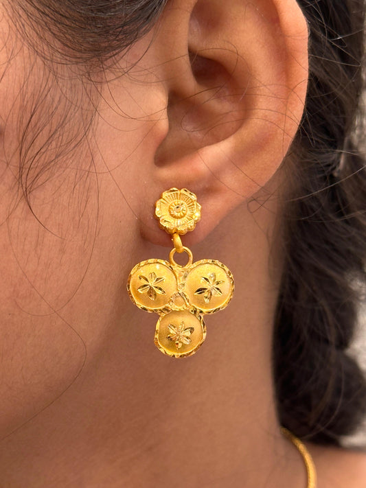Gold Plated Earring (24K)D5