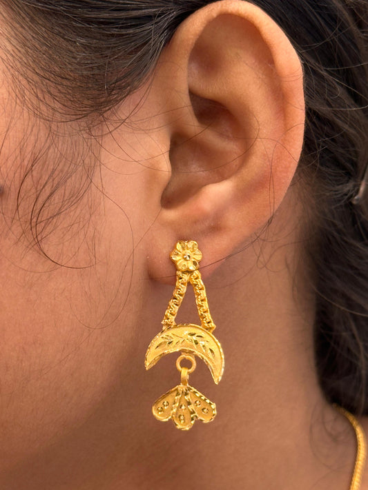 Gold Plated Earring (24K)D12