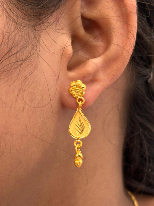 Gold Plated Earring (24K)D10