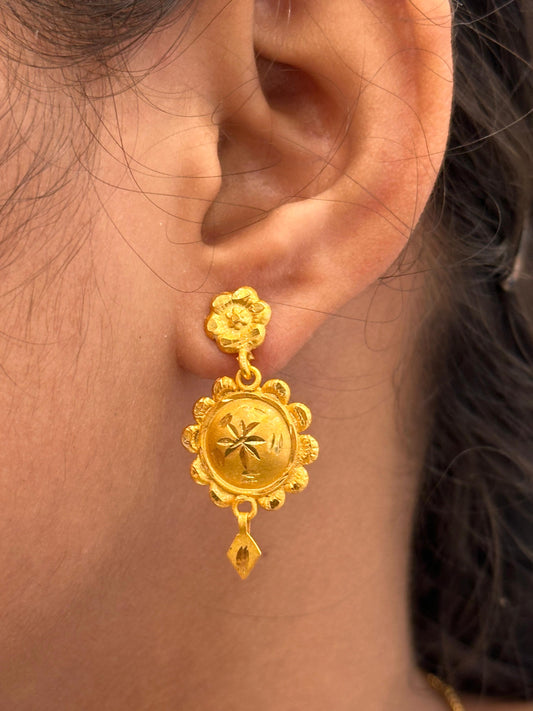 Gold Plated Earring (24K)D13