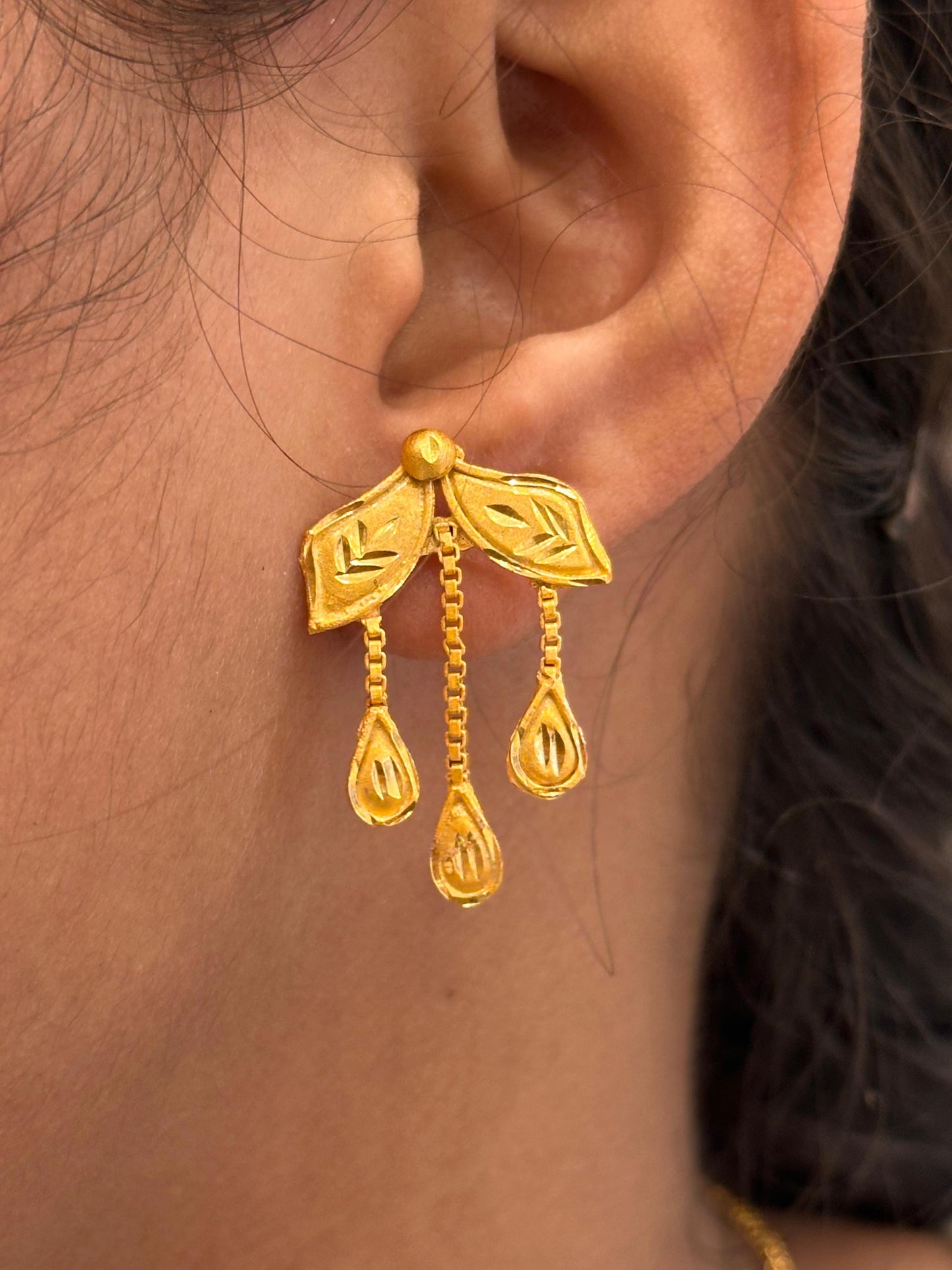 Gold Plated Earring (24K)D14