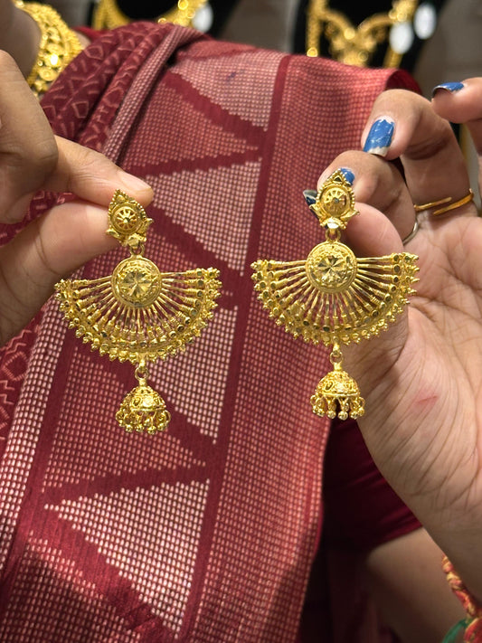 Gold Plated Earring (24K)D8