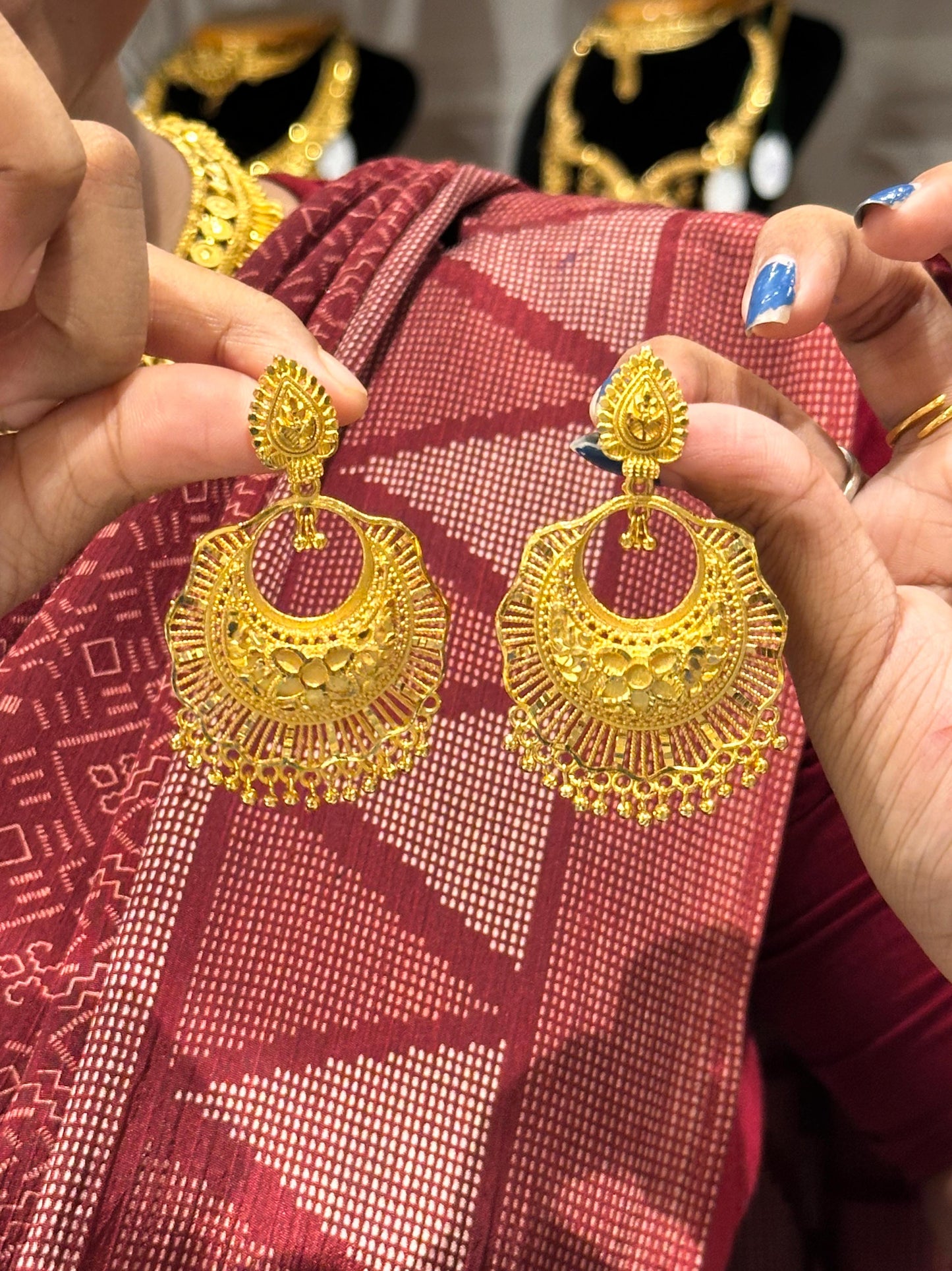 Gold Plated Earring (24K)D7