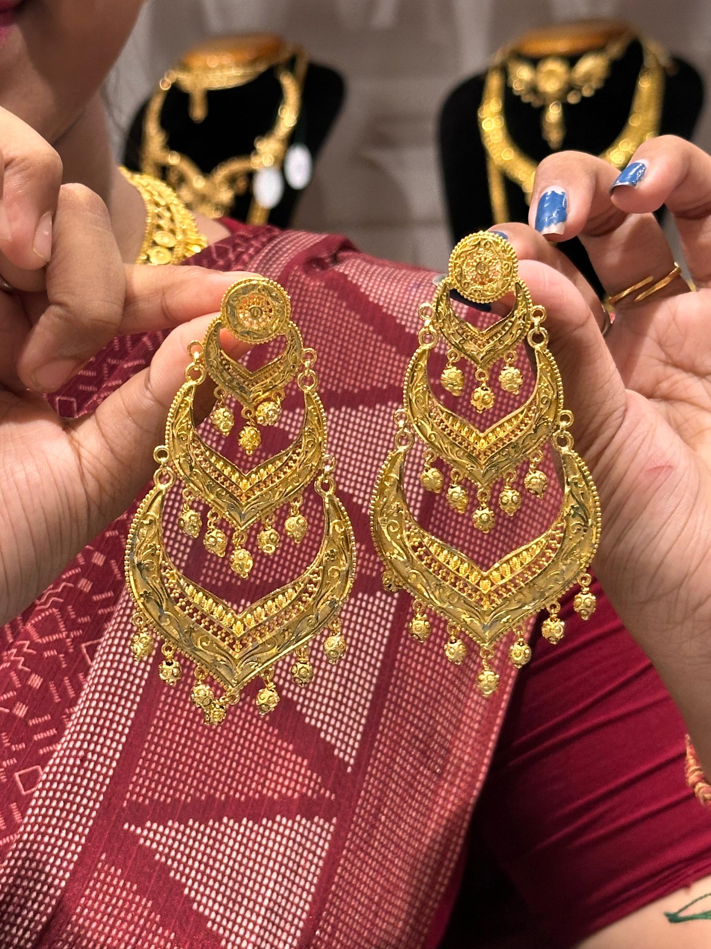 Gold Plated Earring (24K)D9