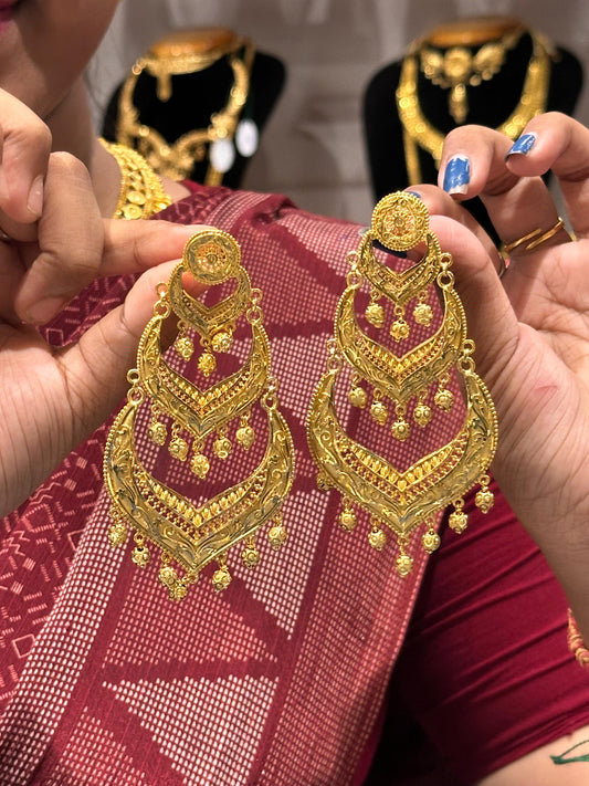 Gold Plated Earring (24K)D9