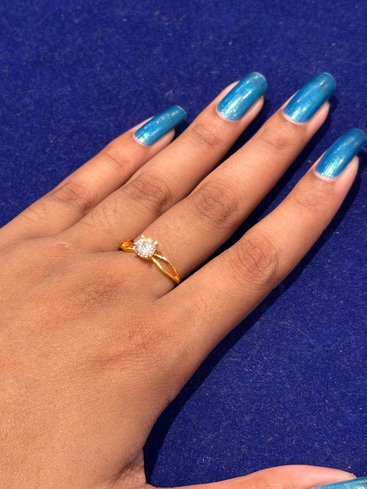 Fingering Gold Plated D20