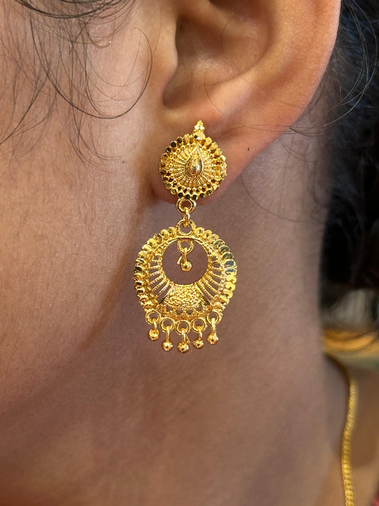 Gold Plated Earring (24K)D35