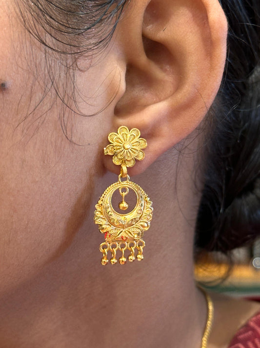 Gold Plated Earring (24K)D36