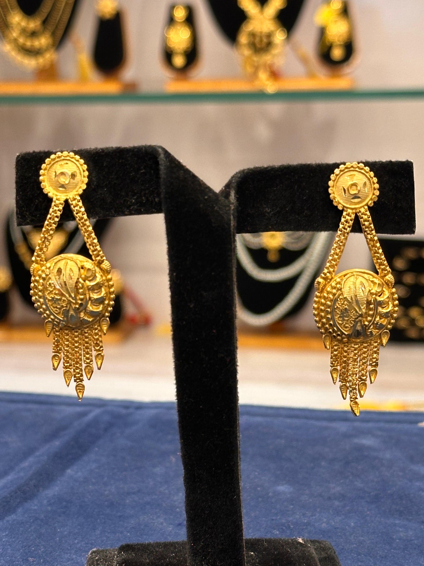 Designing Earrings 24K(GOLD PLATED)D9