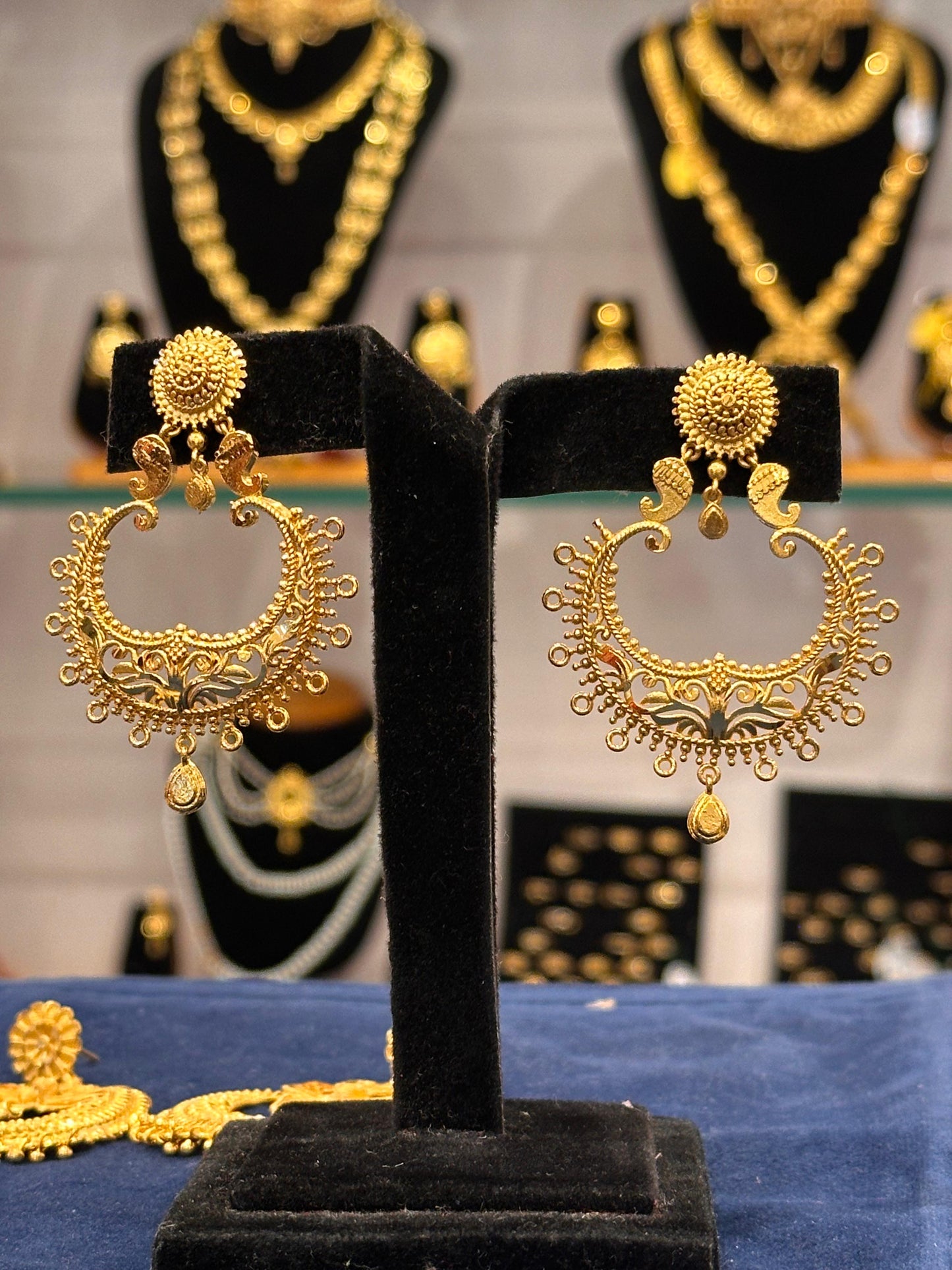Designing Earrings 24K(GOLD PLATED)D2