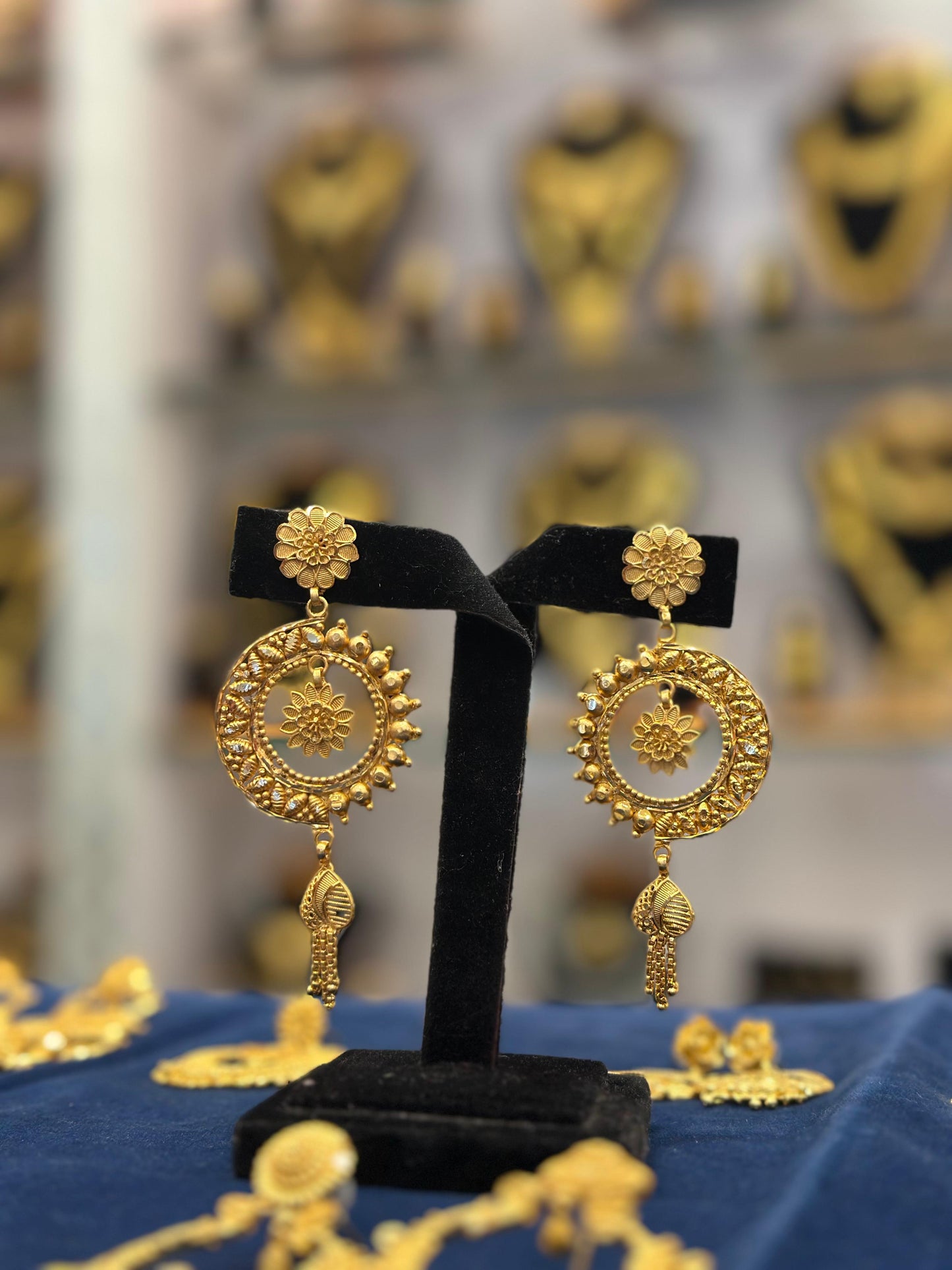 Designing Earrings 24K(GOLD PLATED)D6