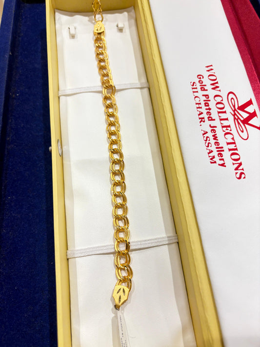 Bracelet(Boys)-24K(Gold Plated) D14