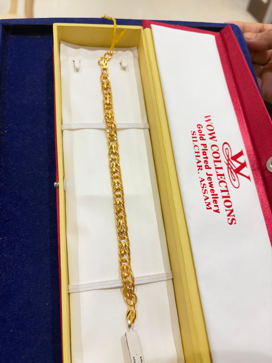 Bracelet(Boys)-24K(Gold Plated) D16