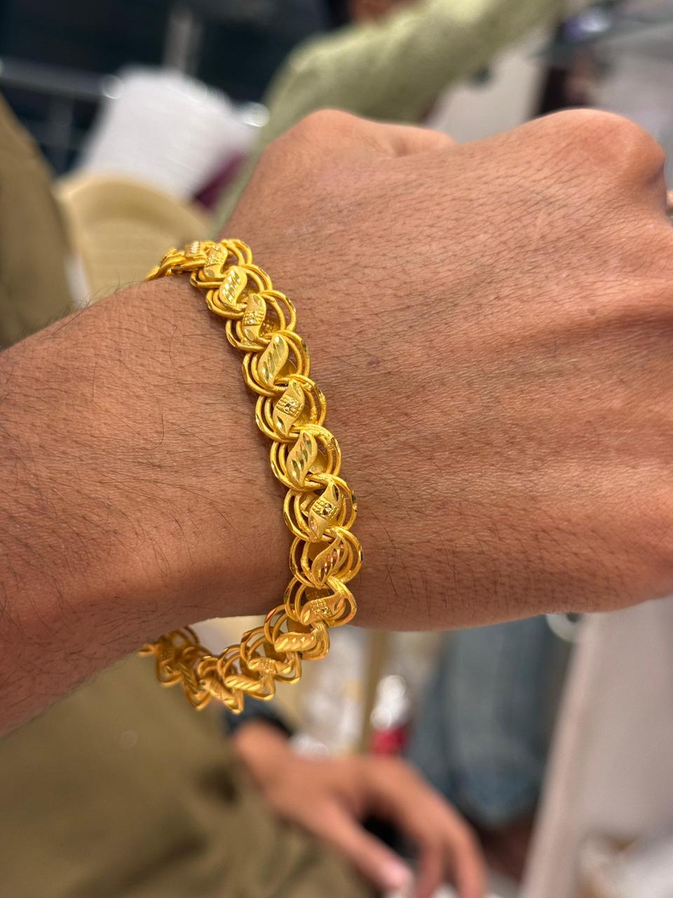 Bracelet(Boys)-24K(Gold Plated) D24