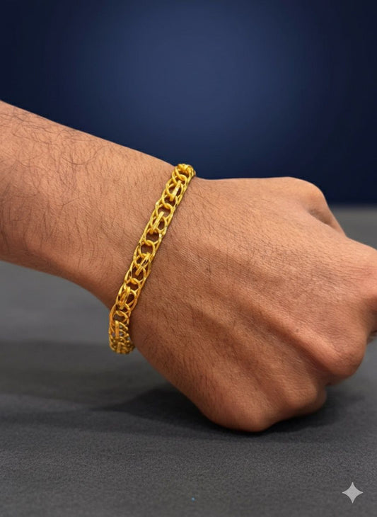 Bracelet(Boys)-24K(Gold Plated) D25