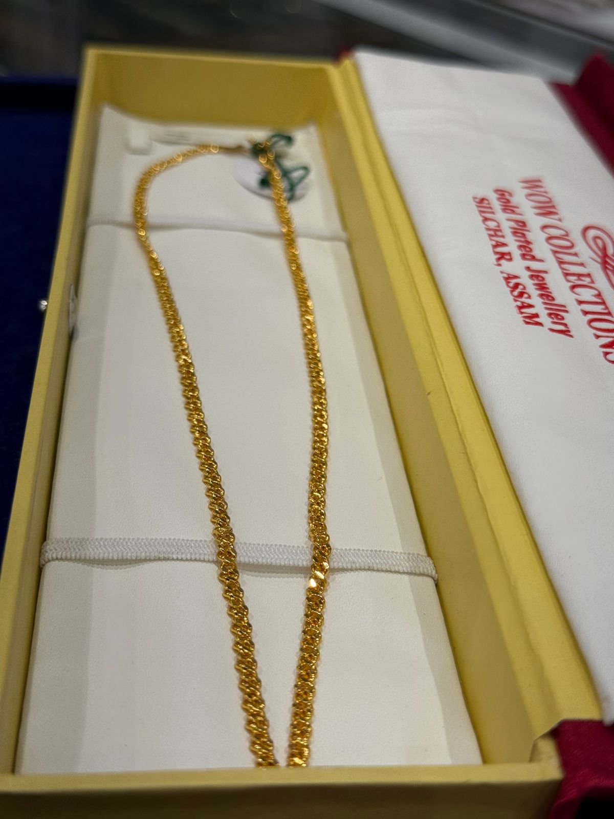 GENTS CHAIN 24K GOLD PLATED (18 SIZE) D6