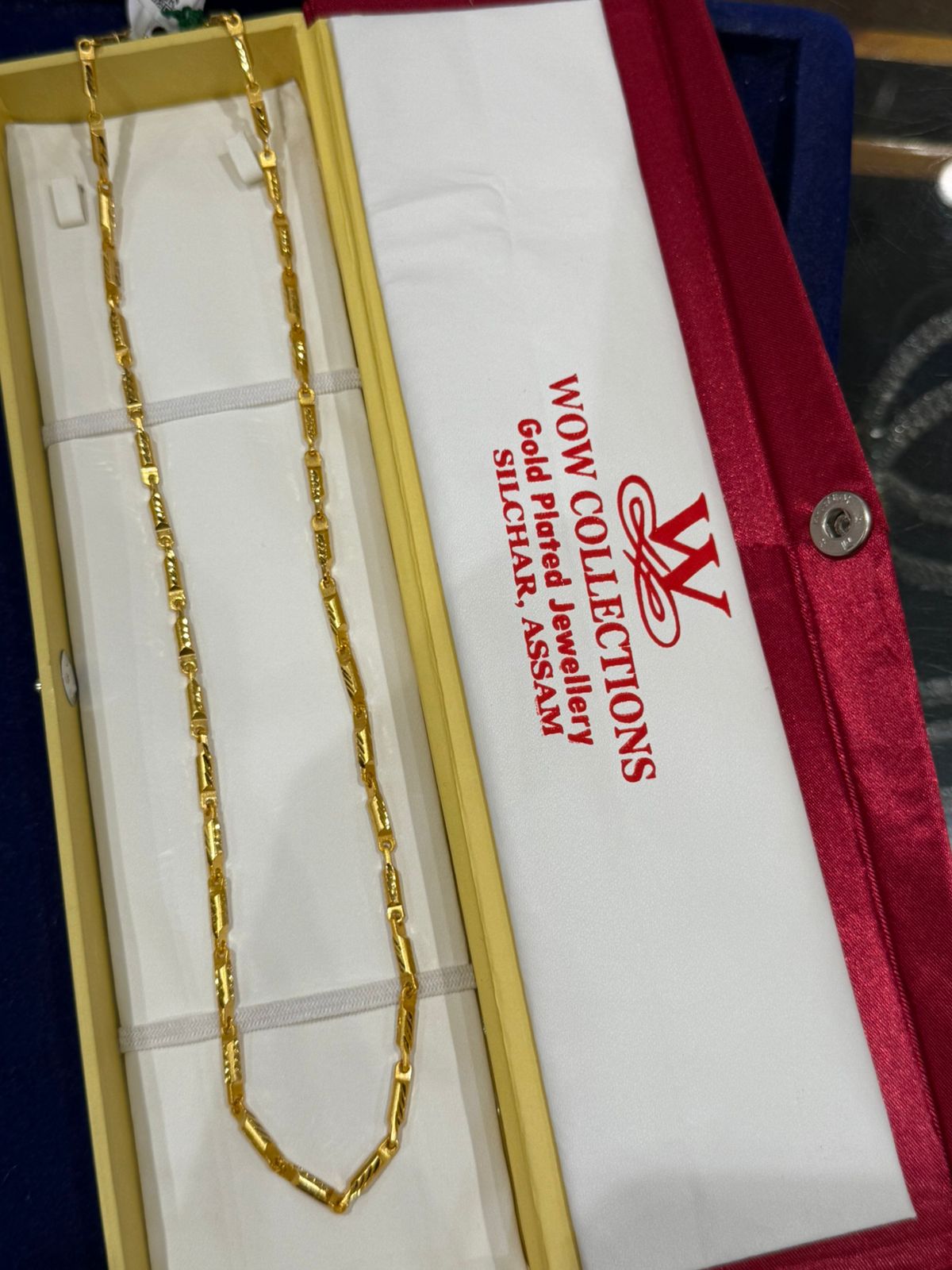 GENTS CHAIN 24K GOLD PLATED (20 SIZE) D8