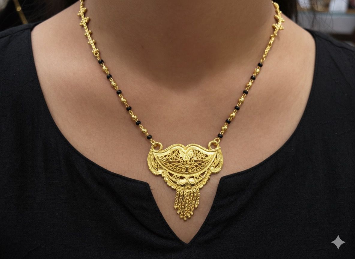 Mangalsutra-18 (24k-GP)D15