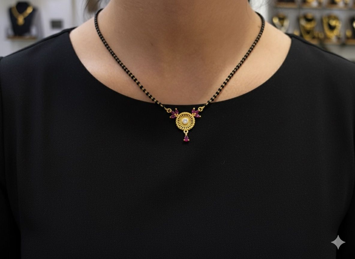 Mangalsutra-18 (24k-GP)D19