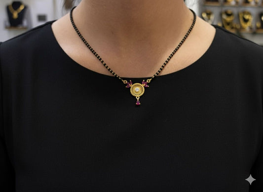 Mangalsutra-18 (24k-GP)D19