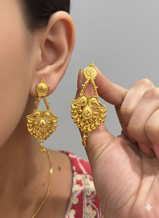 Gold Plated Earring (24K)D33