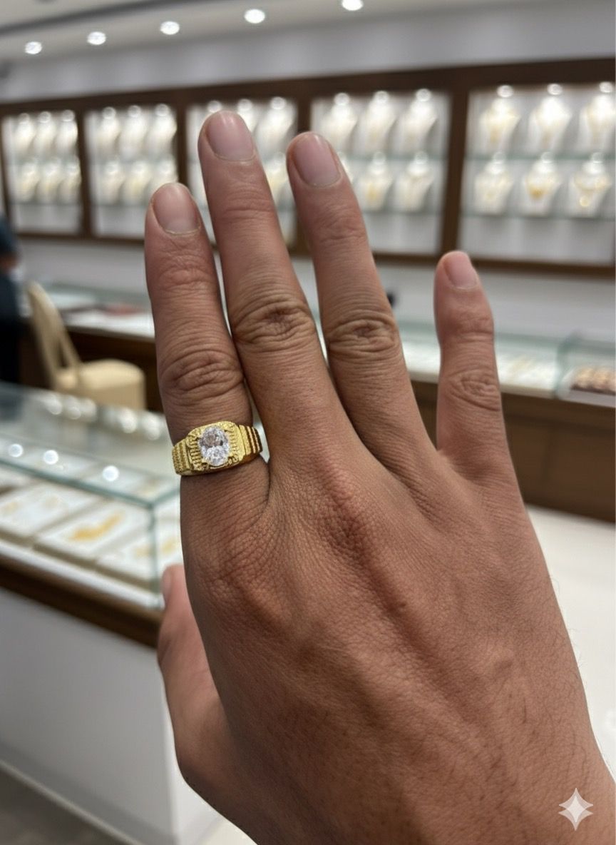 Gents Finger Ring D4