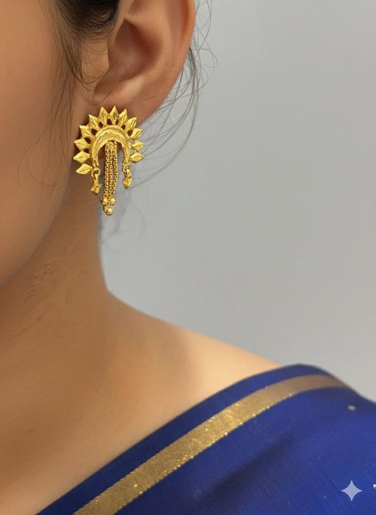 Gold Plated Earring (24K)D40