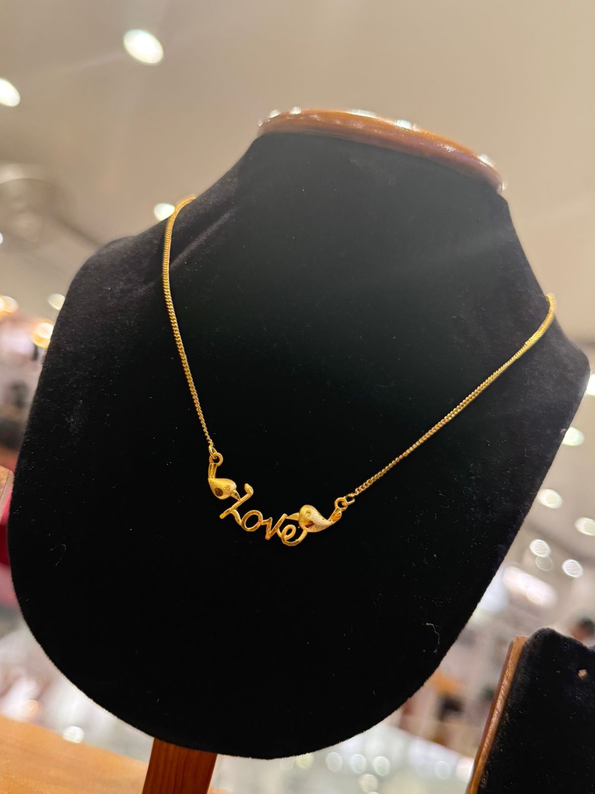 CHAIN PENDANT- SIZE 18 (24K)D4