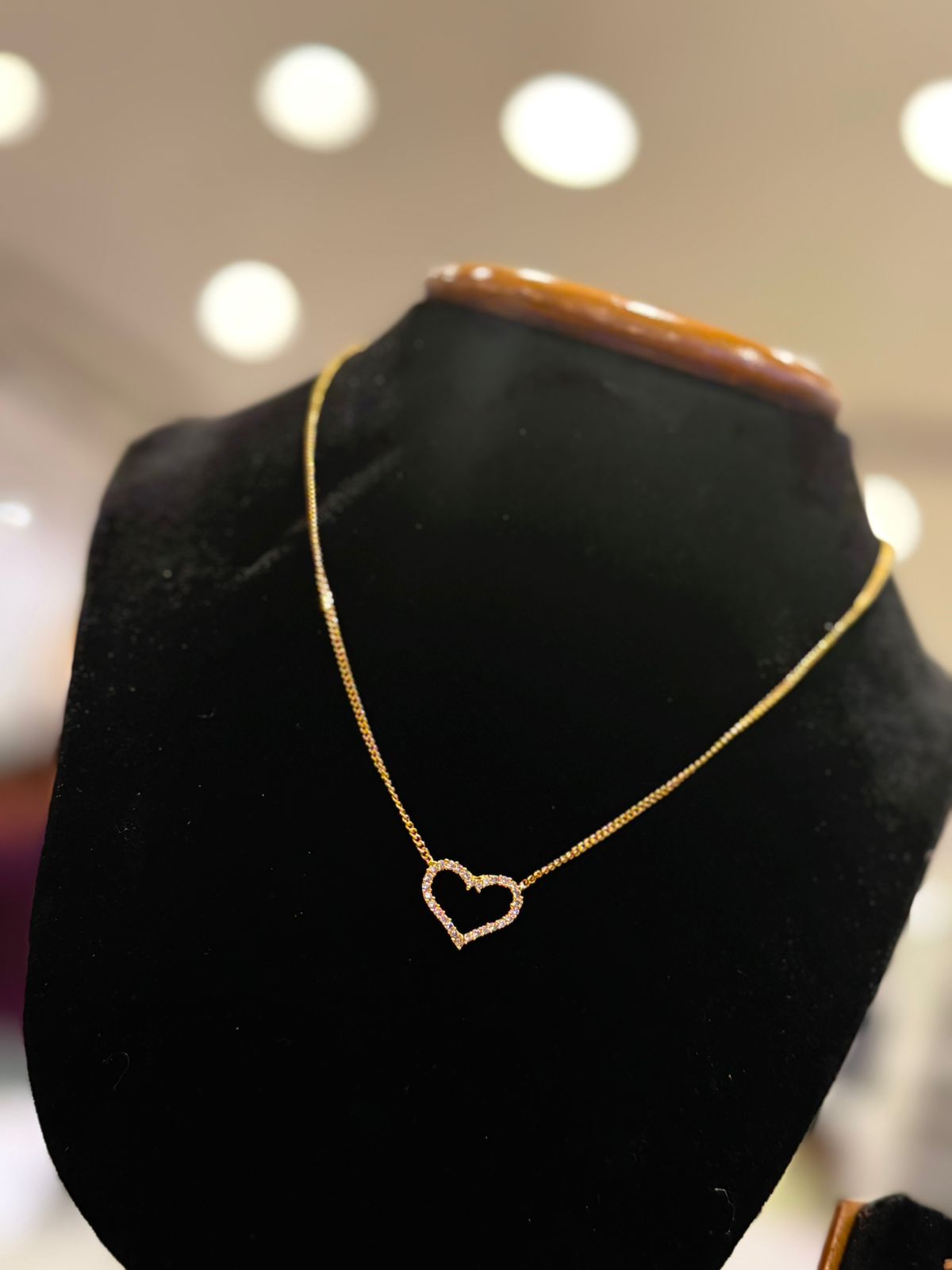 CHAIN PENDANT- SIZE 18 (24K)D3