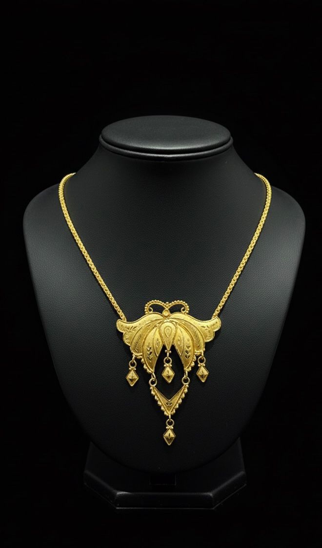 Tie chain D19 (24k gold plated )