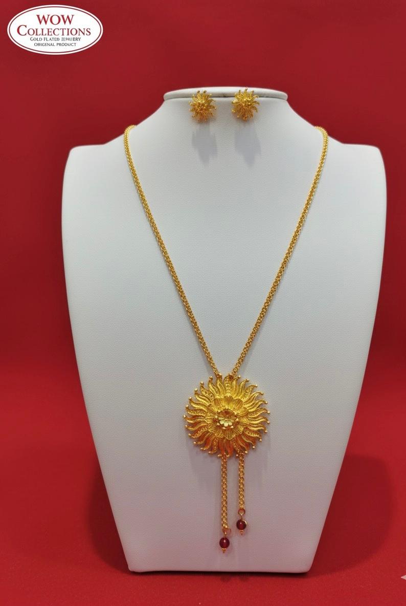 Tie chain D21 (24k gold plated )