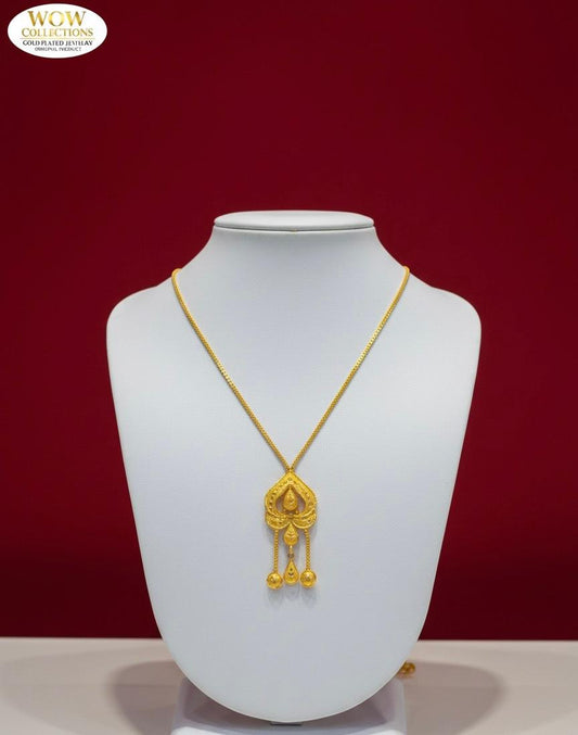 Tie chain D24 (24k gold plated )