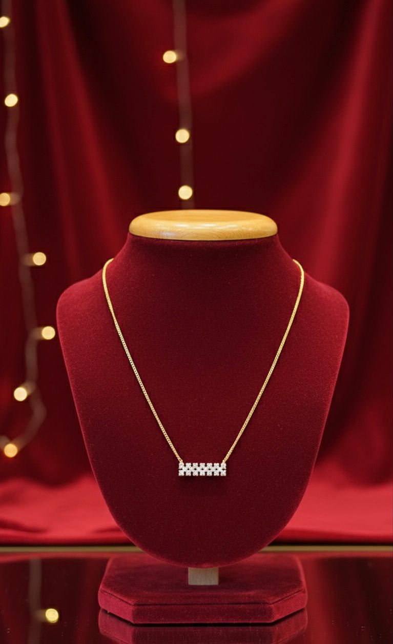 Chain Pendants  -16(24K Gold Plated) D21