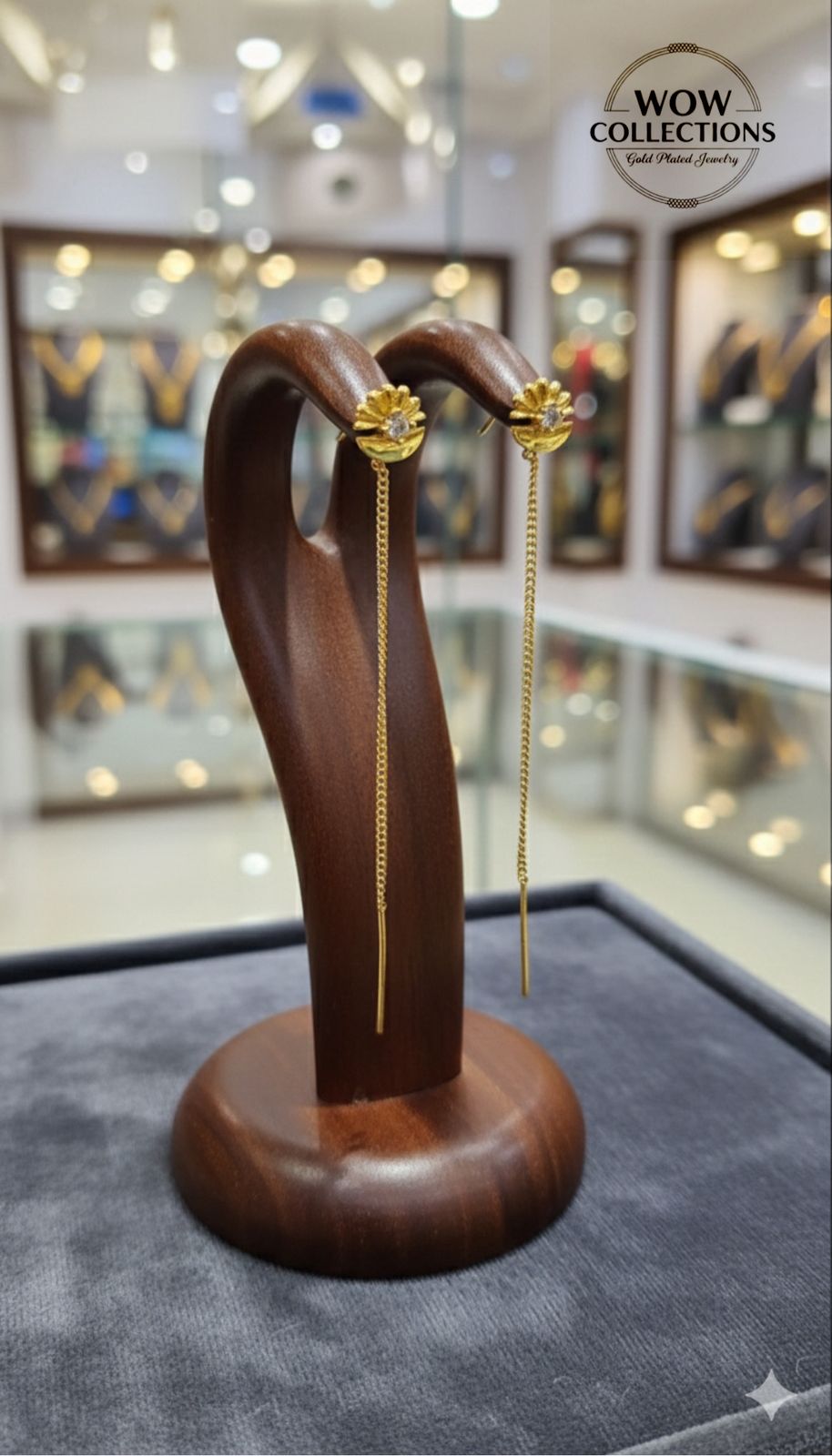 SueSuta Earring-24K(Gold Plated) D3