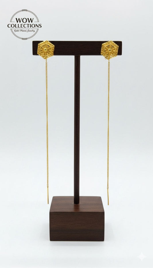 SueSuta Earring-24K(Gold Plated) D4