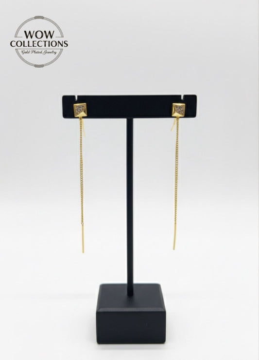 SueSuta Earring-24K(Gold Plated) D8