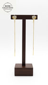 SueSuta Earring-24K(Gold Plated) D10