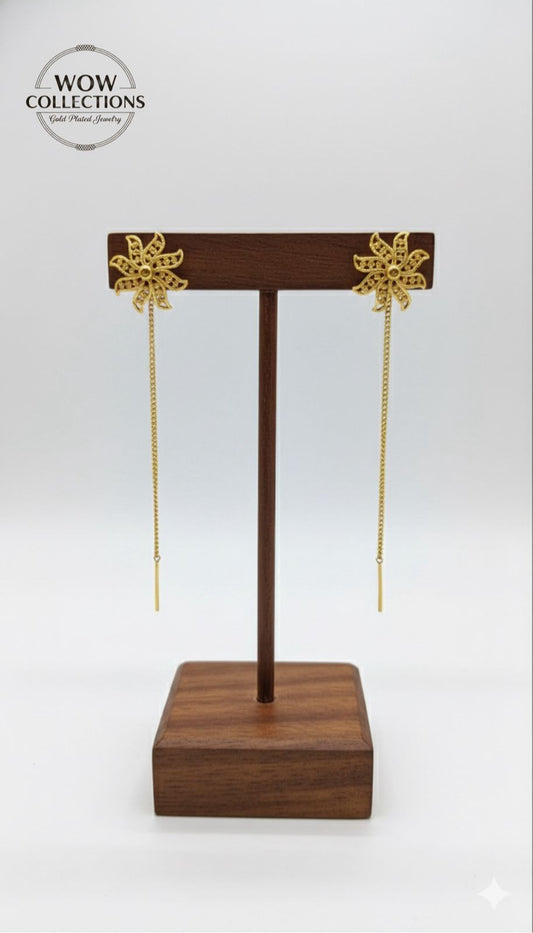 SueSuta Earring-24K(Gold Plated) D14