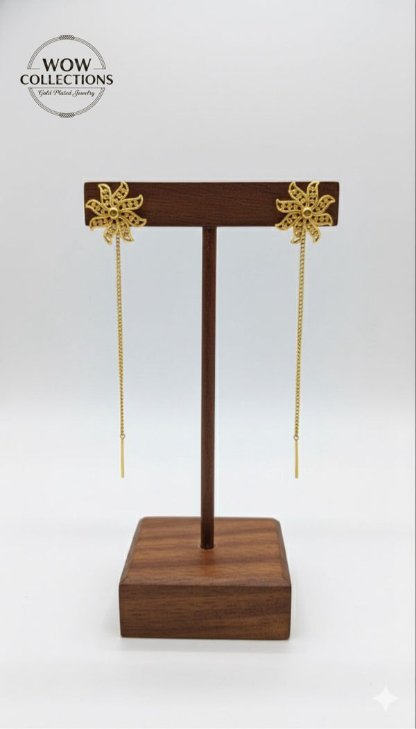 SueSuta Earring-24K(Gold Plated) D14
