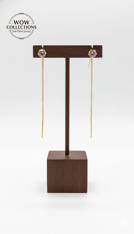 SueSuta Earring-24K(Gold Plated) D12