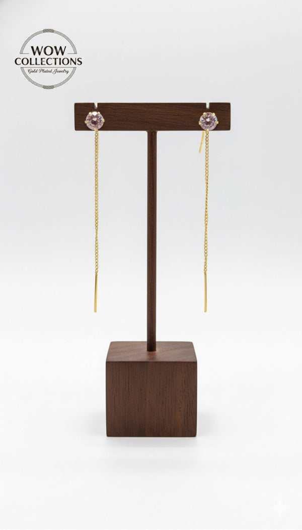 SueSuta Earring-24K(Gold Plated) D12